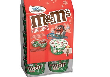 玛氏箭牌推出全新M&M季节性假日趣味杯