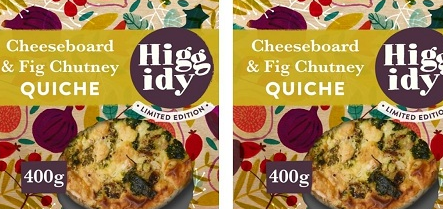 Higgidy推出节日奶酪板和无花果酸辣酱乳蛋饼