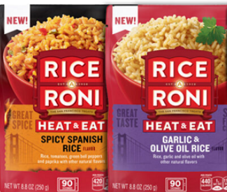 RiceARoni推出可微波炉加热的米袋