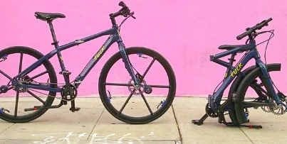 TuckBike首款带折叠轮的折叠自行车在Kickstarter上亮相