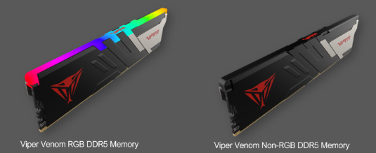 VIPER Gaming 发布 VIPER VENOM DDR5 性能内存套件