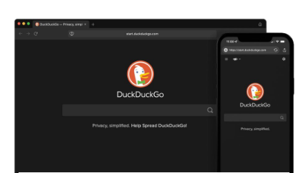 DuckDuckGo 在 Mac 和 Windows 的独立网络浏览器上工作