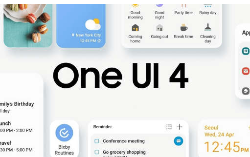 三星恢复 S21 系列和 Z FLIP3 的 ONE UI 4 更新