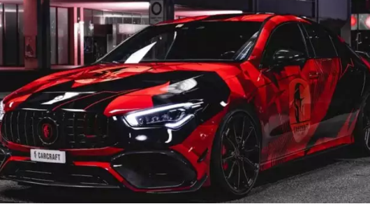 2月23日改装后的梅赛德斯-AMG CLA 贵了四倍