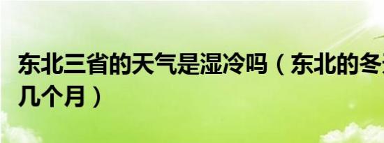 东北三省的天气是湿冷吗（东北的冬天一般有几个月）