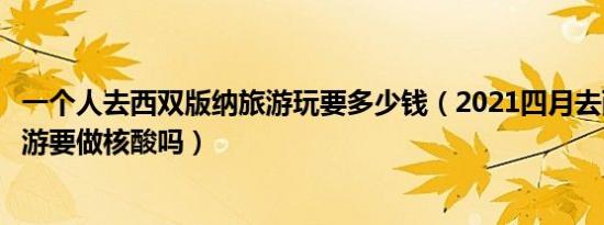 一个人去西双版纳旅游玩要多少钱（2021四月去西双版纳旅游要做核酸吗）