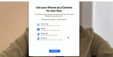 Continuity Camera 的网络摄像头功能将如何与您的 iPhone 和 Mac 配合使用