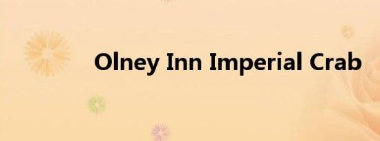Olney Inn Imperial Crab