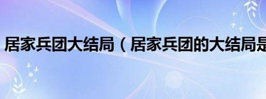 居家兵团大结局（居家兵团的大结局是什么）