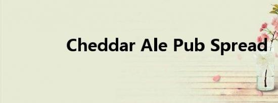 Cheddar Ale Pub Spread