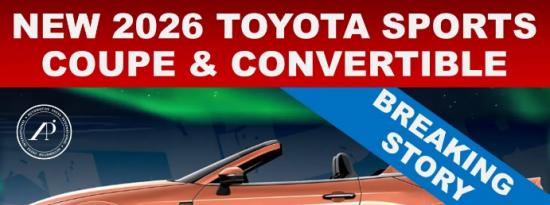 丰田皇冠预计将获得双门轿车和敞篷车的车身样式