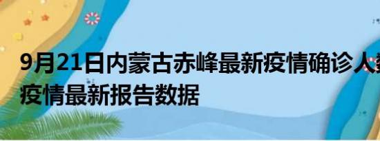 9月21日内蒙古赤峰最新疫情确诊人数及赤峰疫情最新报告数据
