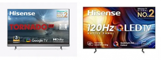 海信推出A7H龙卷风2.0电视