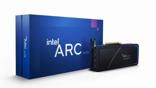 英特尔推出 Arc A770 显卡 起价为 329 美元