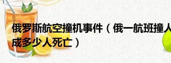 俄罗斯航空撞机事件（俄一航班撞人 事故造成多少人死亡）