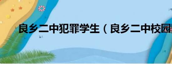 良乡二中犯罪学生（良乡二中校园网）