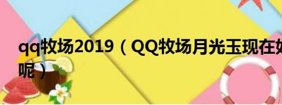 qq牧场2019（QQ牧场月光玉现在如何获得呢）