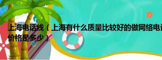 上海电话线（上海有什么质量比较好的做网络电话的公司吗价格是多少）