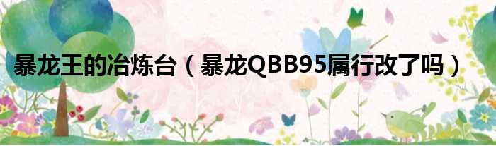 ұ̨;QBB95и