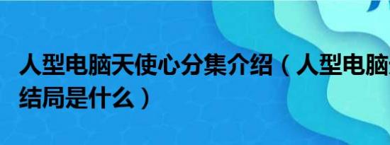 人型电脑天使心分集介绍（人型电脑天使心的结局是什么）