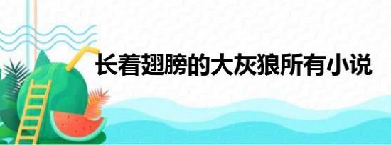 长着翅膀的大灰狼所有小说