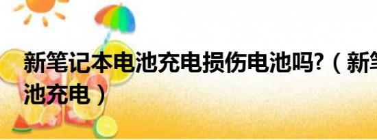 新笔记本电池充电损伤电池吗?（新笔记本电池充电）