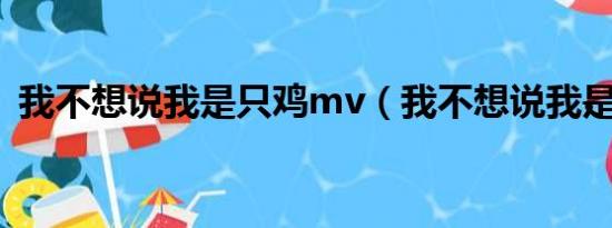 我不想说我是只鸡mv（我不想说我是只鸡）